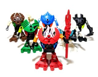 Lego Bionicle Bohrok Va Complete Set Of 6: 8550 8551 8552 8553 8554 8555