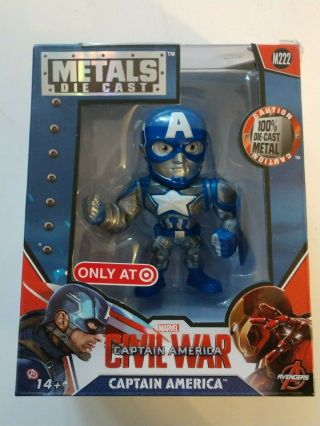 Marvel Avengers Captain America Civil War Metals Die Cast Target Exclusive Nip