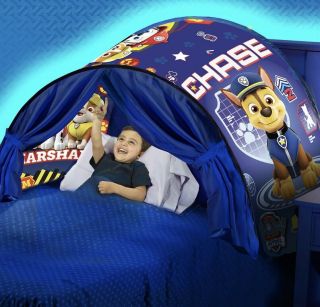 Nickelodeon Paw Patrol Dream Tents Glow Twin Size Pop Up Bed Tent,  ReadyForAction 2