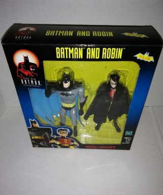 Batman Adventures Batman And Robin Walmart Exclusive 2 Pack