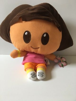 Nanco Dora The Explorer Baby Nickelodeon Plush 2016 Doll Toy With Tags Movie
