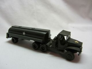 Roco Minitanks 169 Us Army Wwii Cckw M48 Tractor & Type F2a Fuel Tanker Trailer