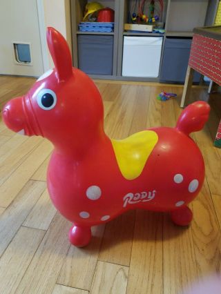 Red Rody Horse Child 