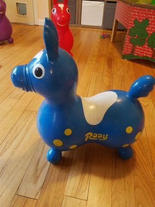 Blue Rody Horse Child 