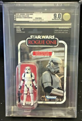 2019 Star Wars Vintage Collect Vc140 Imperial Stormtrooper Afa U9.  0
