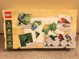 LEGO Ideas Birds Set 21301 - - Factory - NIB - Robin,  Blue Jay 2