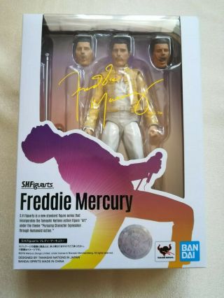 Instock Bandai S.  H.  Figuarts Freddie Mercury Queen Figure Shf Japan