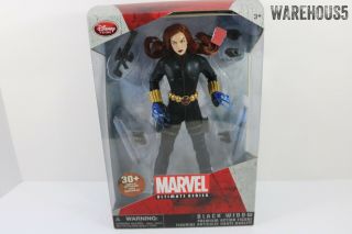 Disney Store Marvel Ultimate Series Black Widow Premium Action Figure - 10 Inch