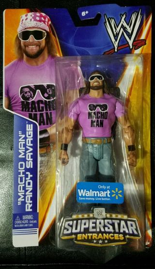 Wwe Superstar Entrances Macho Man Randy Savage Walmart Exclusive Action Figure