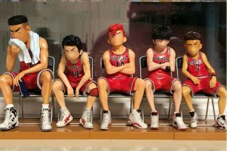 Slam Dunk Shohoku Teams Basketball Player Pvc Figure Model Toy W Stand