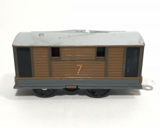 2009 Thomas & Friends TOBY R9209 Trackmaster Motorized Train Freight Car Caboose 5