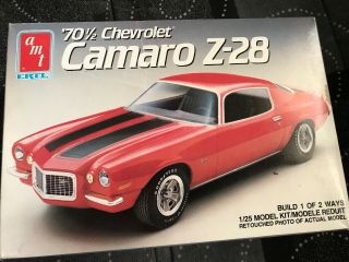 Amt 1/25 Scale ‘701/2 Chevrolet Camaro Z - 28 Open