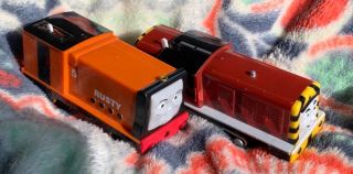 Thomas & Friends Trackmaster Salty & Rusty Diesel Engines Motorized Pair (2)