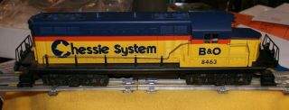 O Scale Lionel 6 - 8463 Limited Edition Gp - 20 Chessie Diesel Locomotive B&o