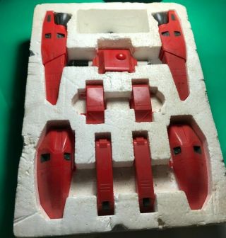 G1 Transformers Jet Fire Insert With Weapons Clip Styrofoam Instructions