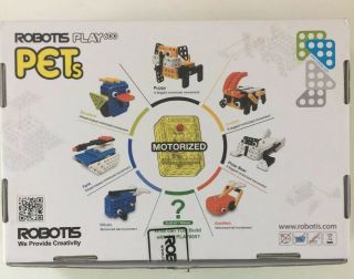 ROBOTIS PLAY 600 PETs Robotics Kit Motorized Reconfigurable Pets STEM Toy Set 3