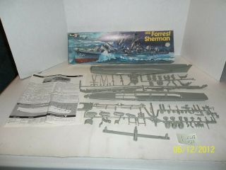 Revell Uss Forrest Sherman H - 463 Scale? Model Kit Y55