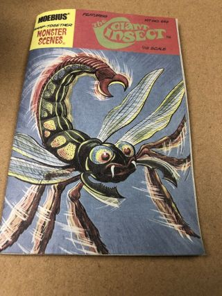 Moebius Monster Scenes ' Giant Insect ' Model Kit Snap Together Kit 5