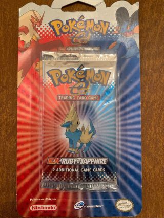 Pokémon Ex Ruby And Sapphire Booster Pack