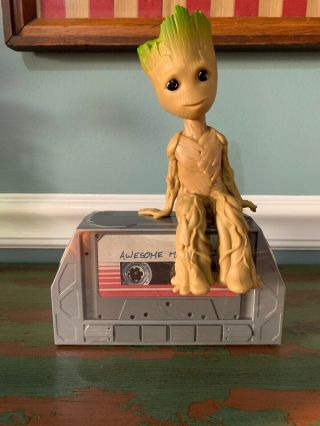Guardians Of The Galaxy Vol 2 Marvel Movie Dancing Groot Speaker Boombox Move.