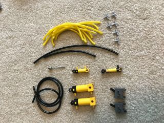Lego Pneumatic Set Pump,  3 Pistons,  Air Tank,  Pre - Cut Tubing