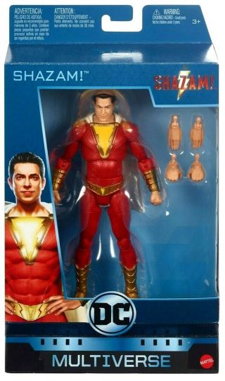 Dc Comics Multiverse Shazam 6 - Inch Action Figure Highly Poseable