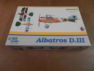 1/48 Eduard Albatros D.  Iii Weekend Edition 8436 Open & Complete