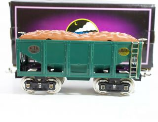 Mth Tinplate Traditions 10 - 1146 Standard Gauge Tin Plate Peacock Ore Car 221