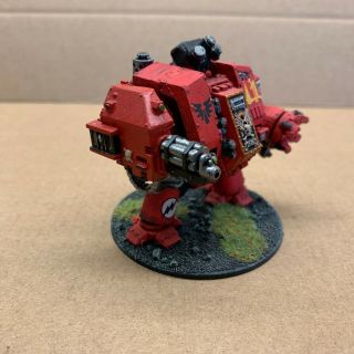 Painted Blood Angels Dreadnought A Metal Space Marines Warhammer 40k