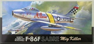 1/72 North American Rockwell F - 86f Sabre Mig Killer.  Fujimi