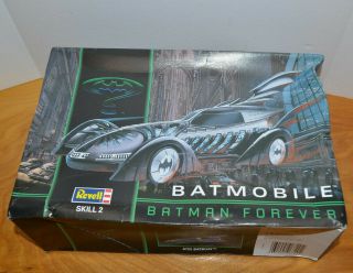 Batman Forever Batmobile Model Kit Revell 1995 Dc Comics Complete 6720