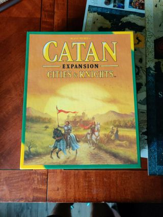 Catan Cities And Knights Expansion Board Game For 3 - 4 Players
