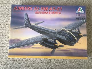 1/72 Italeri Junkers Ju - 188 A1 - E1 Medium Bomber.
