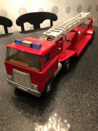 Vintage Ertl Ih Fire Truck International Harvester