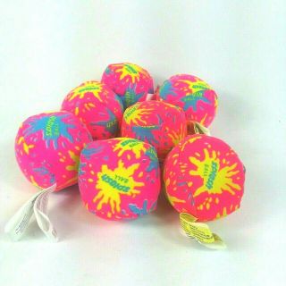7pc Neon Multi - Color Water Splash Bomb Balls Summer Party Pool Beach Toys