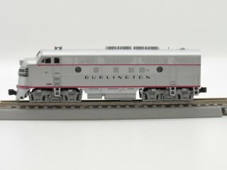 N Scale Kato Powered Locomotive F3a Chicago Burlington And Quincy Cbq