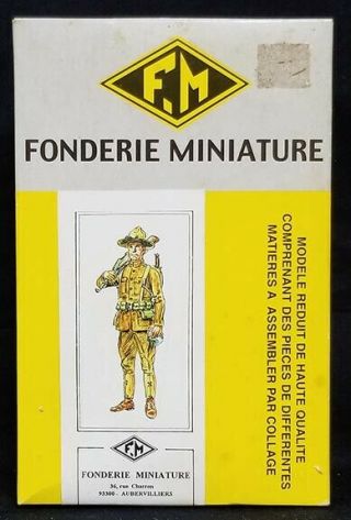 $9.  99 Nr Blowout Fonderie Miniatures 6909 90mm Metal American Infantryman 1917