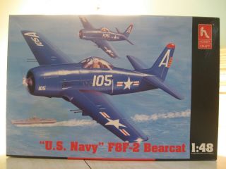 Hobbycraft 1/48 " U.  S.  Navy " F8f - 2 Bearcat Hc1443