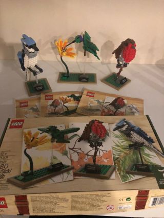 Lego Ideas Birds 21301 Creator Set Assembled Complete W/ Box And Instructions