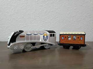 Thomas Motorized Train Royal Spencer With Coach By Trackmaster 2013 Mattel