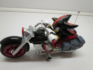 Sonic The Hedgehog Shadow Sega Action Figure With Motorcycle Bike