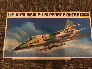 Fujimi Mitsubishi F - 1 Support Fighter 1/48 Model Kit
