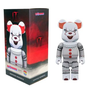 Medicom Toy Bearbrick - It Pennywise The Clown 400 Be@rbrick - Rare