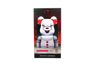 Medicom Toy Bearbrick - IT Pennywise The Clown 400 Be@rbrick - Rare 4