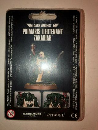 Warhammer 40000 40k Dark Angels Primaris Lieutenant Zakariah 92319 B