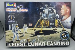 Revell 1:48 Nasa Apollo First Lunar Landing / Aldrin Model Kit - 85 - 5087 Read