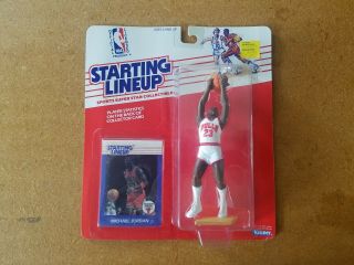 Magic Johnson Michael Jordan Starting Lineup Figure 1988 2