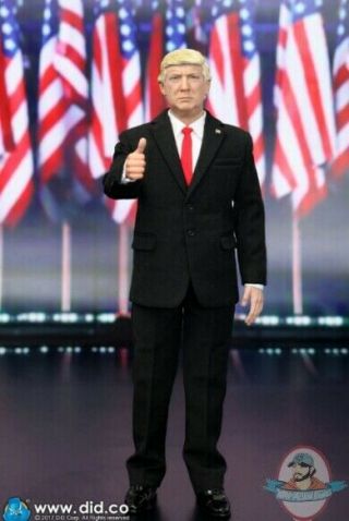 Donald Trump 1/6 Scale Figure By Did.  The 45th President Of The United States.