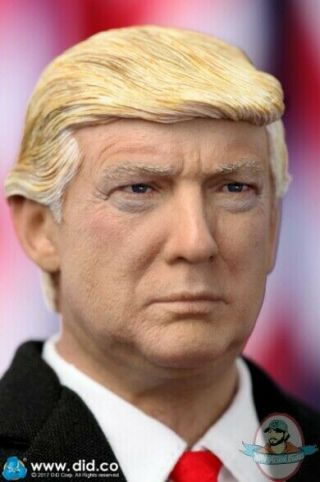 Donald Trump 1/6 Scale Figure by DID.  The 45Th President of the United States. 4