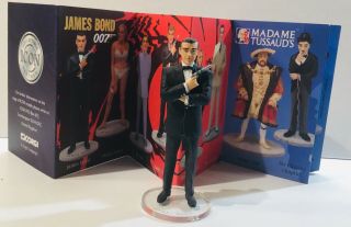 Corgi Icon James Bond 007 Figure Metal Sean Connery 3.  5” Figurine Black Tuxedo